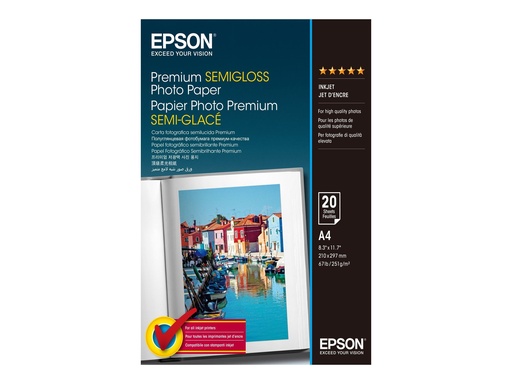 [1013130] EPSON PAPIER PHOTO PREMIUM SEMI