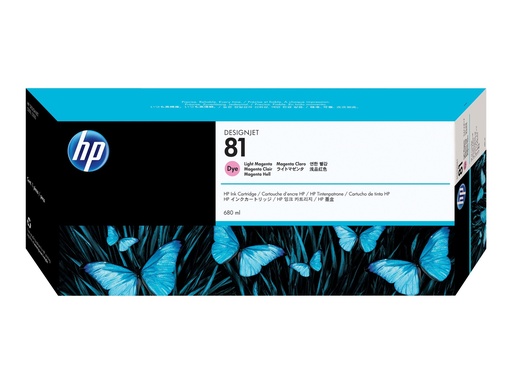 [1025669] HP NO81 ENCRE MAGENTA CLAIR DES