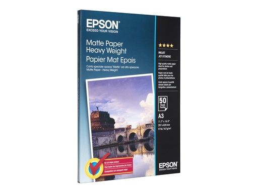 [1056680] EPSON PAPIER MAT EPAIS A3 - 167