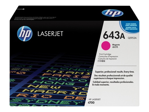 [1230880] HP MV CARTOUCHE LASER MAGENTA P