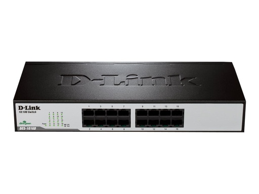 [1215985] DLINK 16xRJ45 10/100 unmanaged 16port