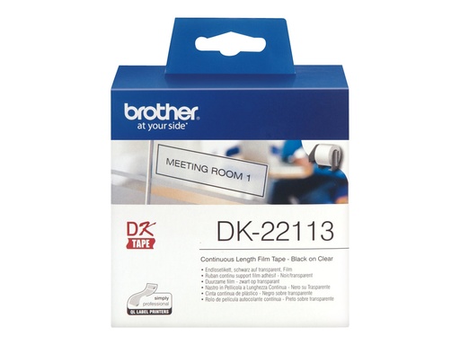 [1221009] BROTHER DK22113 Ruban continu film Noir