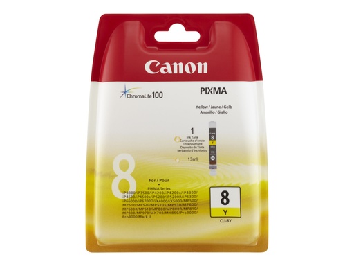 [1222714] CANON CLI-8Y CARTOUCHE COULEUR