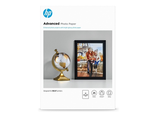 [1295156] HP MV PAPIER PHOTO GLACE ADV 25