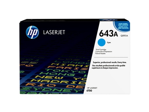 [1230848] HP MV CARTOUCHE LASER CYAN CLJ