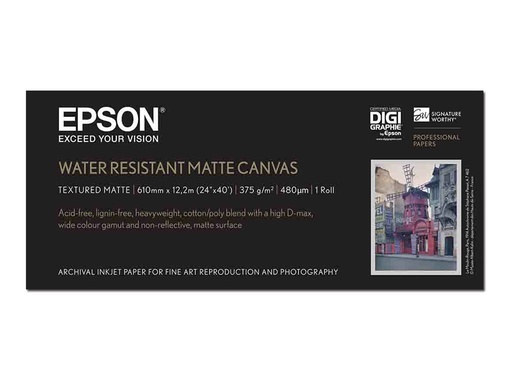 [1301540] EPSON Paper Canvas 24Ix12.2m matte