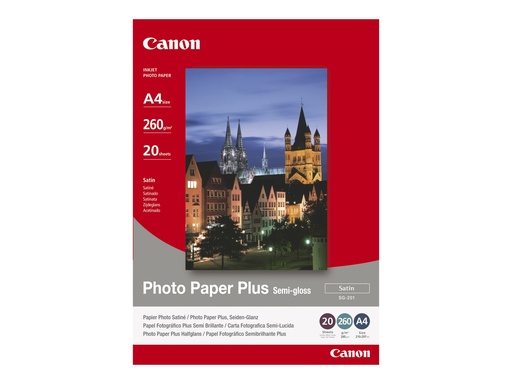[1307573] CANON PAPIER BJ MEDIA SG-201 4X