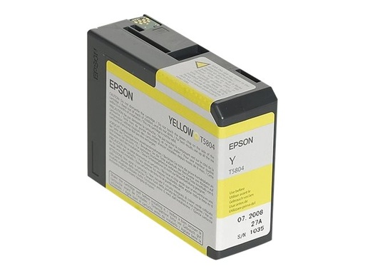 [1314652] EPSON 5LB T5804 ink cartridge yellow