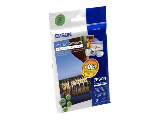 [1266294] EPSON Pap Photo Premium Semi Glacé 10x15