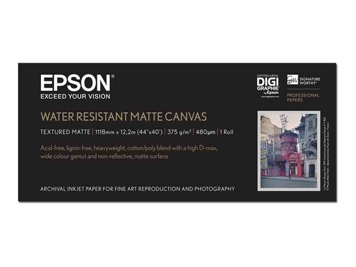 [1301542] EPSON Paper Canvas 44Ix12.2m matte