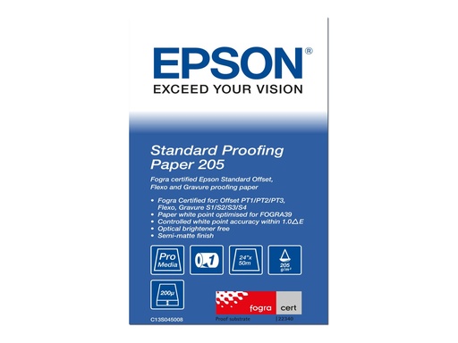 [1365385] EPSON PAPIER PROOFING FOGRA (20