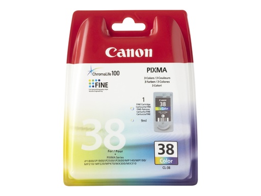 [1335896] CANON CL-38 CARTOUCHE COULEUR M