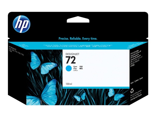 [1347854] HP NO72 CARTOUCHE ENCRE CYAN VI
