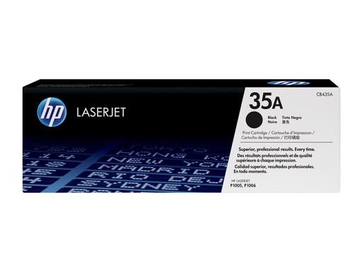 [1383524] HP LASERJET CB435A BLACK PRINT