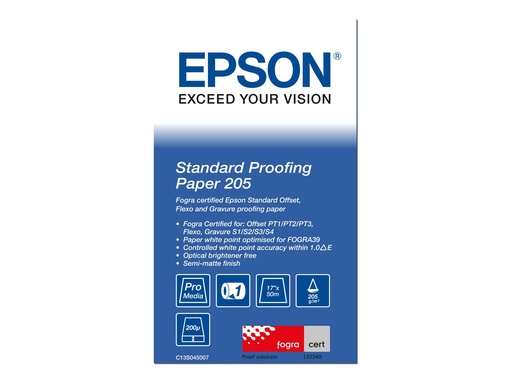 [1365384] EPSON Proofing Paper 17inchx50m