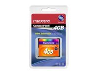 [1368510] TRANSCEND Carte memoire flash 4Go 133x