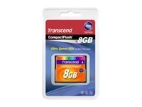 [1368511] TRANSCEND Carte memoire flash 8Go 133x