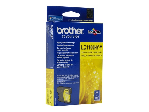 [1415865] BROTHER CARTOUCHE ENCRE JAUNE H