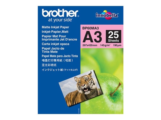 [1421617] BROTHER Papier mat A3 25 feuilles