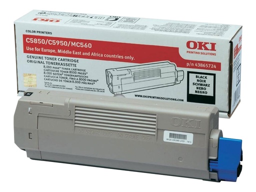[1381905] OKI TONER NOIR C5850/5950 (8000