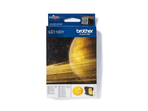 [1415861] BROTHER CARTOUCHE D ENCRE JAUNE