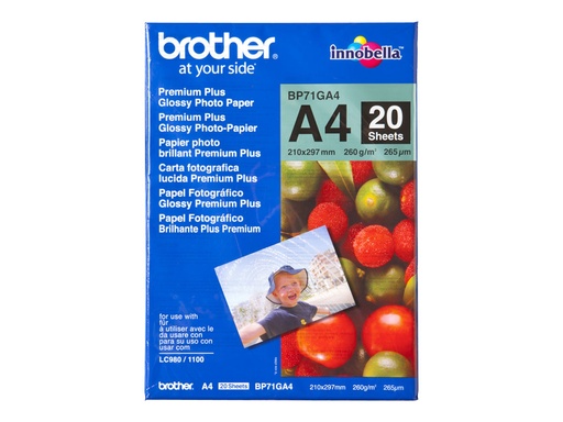 [1421612] BROTHER Papier photo brillant A