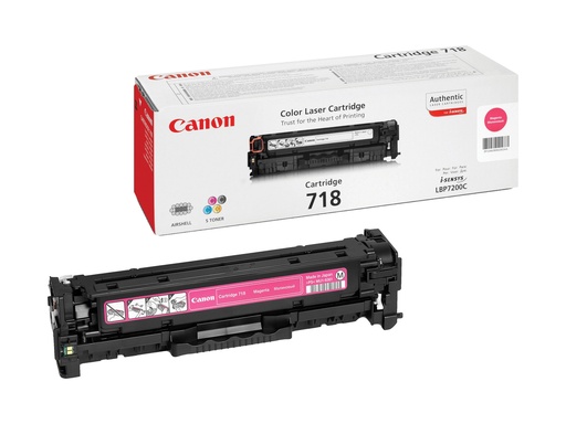 [1488789] CANON 718M CARTOUCHE TONER MAGE
