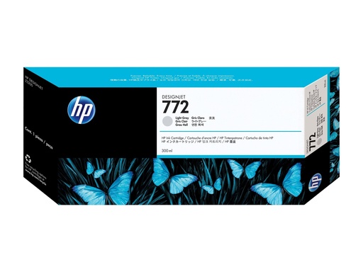 [1593433] HP 772 300-ML LIGHT GRAY INK