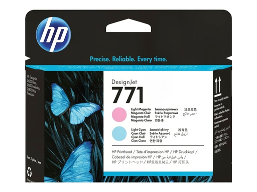 [1619705] HP 771 Light Magenta/Light Cyan
