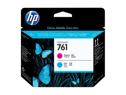 [1620037] HP 761 printhead magenta + cyan