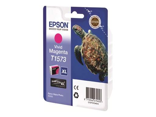 [1641333] EPSON 5LB T1573 ink cartridge vivid mag