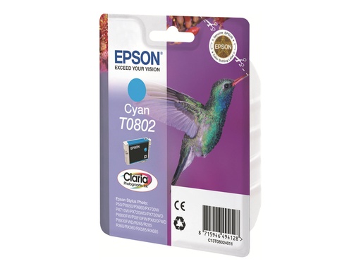 [1693572] EPSON 1LB T0802 ink cartridge cyan