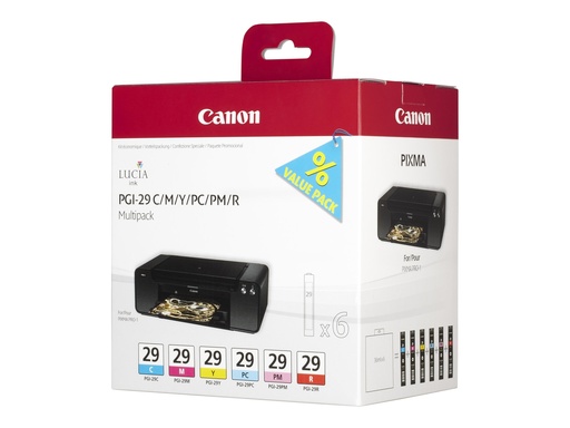 [1733586] CANON 1LB PGI-29C/M/Y/PC/PM/R MultiPack