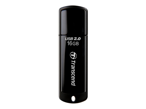 [1735336] TRANSCEND 16Go Clé USB 2.0 - Noir