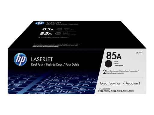 [1739779] HP 2x Toner CE285A black HV