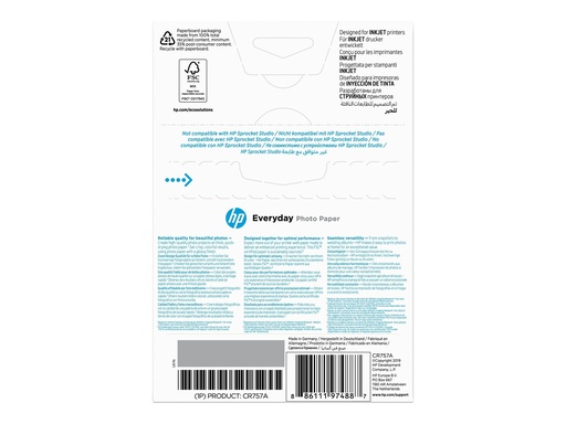 [1752539] HP Everyday Photo Paper Glossy