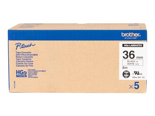 [1760406] BROTHER HGE261V5 tape 36mmx8m 5PK