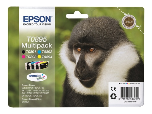 [1768388] EPSON 2LB T0895 ink cartridge black