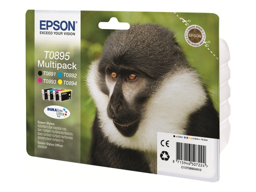 [1768389] EPSON 2LB T0895 ink cartridge black w/s