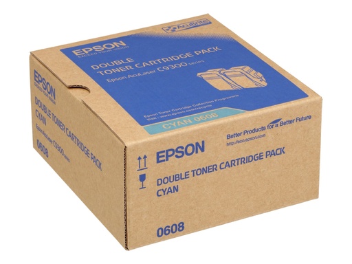 [1774802] EPSON Pack 2 toners cyan AL-C93