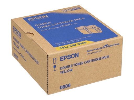 [1774805] EPSON Pack 2 toners jaune AL-C9
