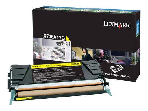 [1785866] LEXMARK Cartouche toner LRP jau