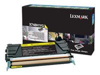 [1785870] LEXMARK cartouche de toner jaun