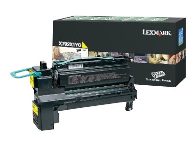 [1818924] LEXMARK XS796X - YELLOW TONER 18K BSD