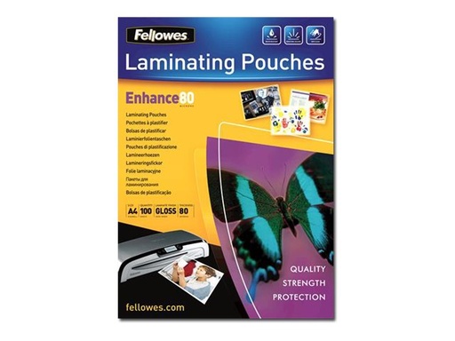 [1832001] FELLOWES IL POCHETTES A4 80 MICRONS X