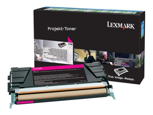 [1860146] LEXMARK CARTOUCHE TONER MAGENTA