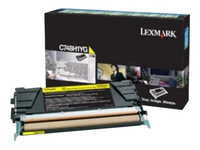 [1860147] LEXMARK CARTOUCHE TONER JAUNE P