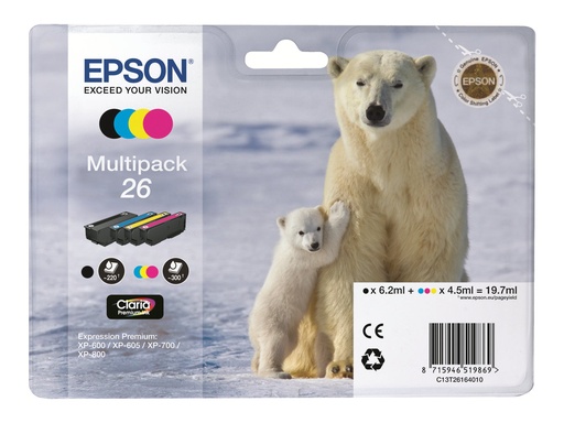 [1865033] EPSON 3LB 26 ink cartridge black and