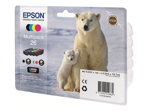 [1865524] EPSON 3LB 26 ink cartridge black w/s