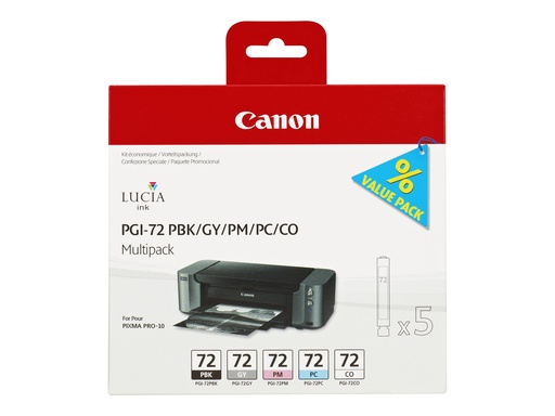 [1872605] CANON PGI-72 PBK/GY/PM/PC/CO Mu